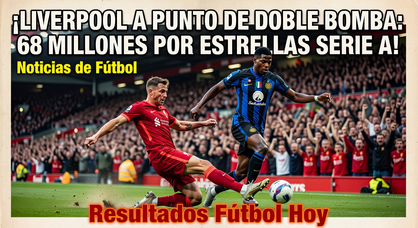 Liverpool in Strong Position for £68m Double Transfer Raid