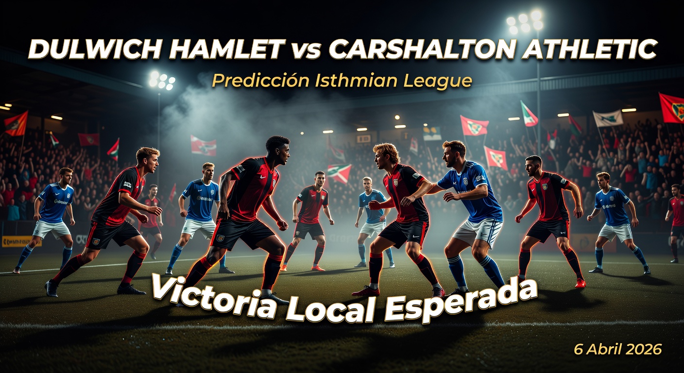Dulwich Hamlet vs Carshalton Athletic Pronóstico / Prediction