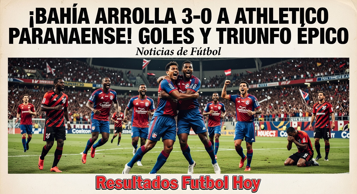 Bahia thrash Athletico Paranaense 3-0 in Brazilian Serie A (BBC Sport)