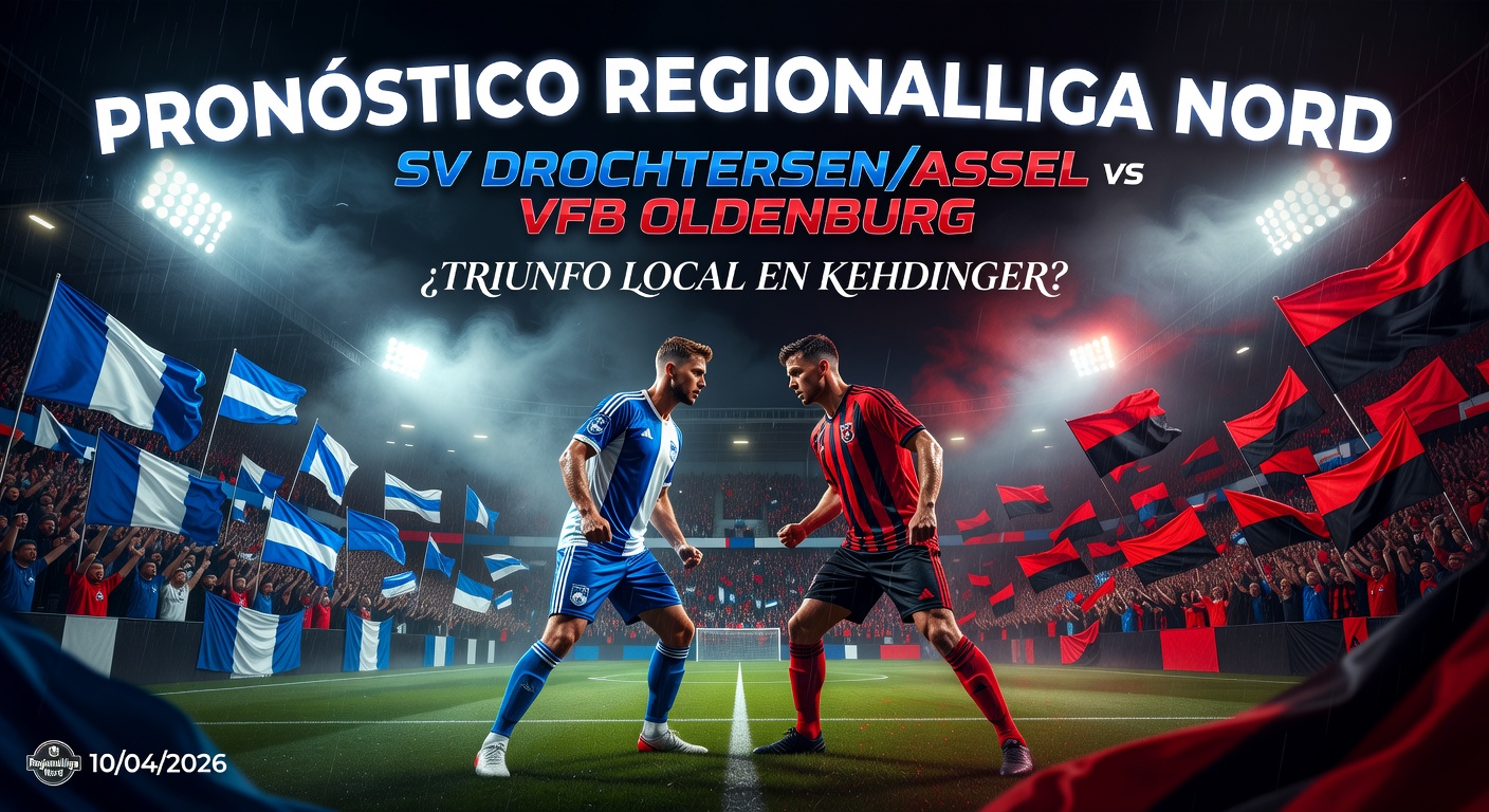 SV Drochtersen/Assel vs VfB Oldenburg Pronóstico / Prediction