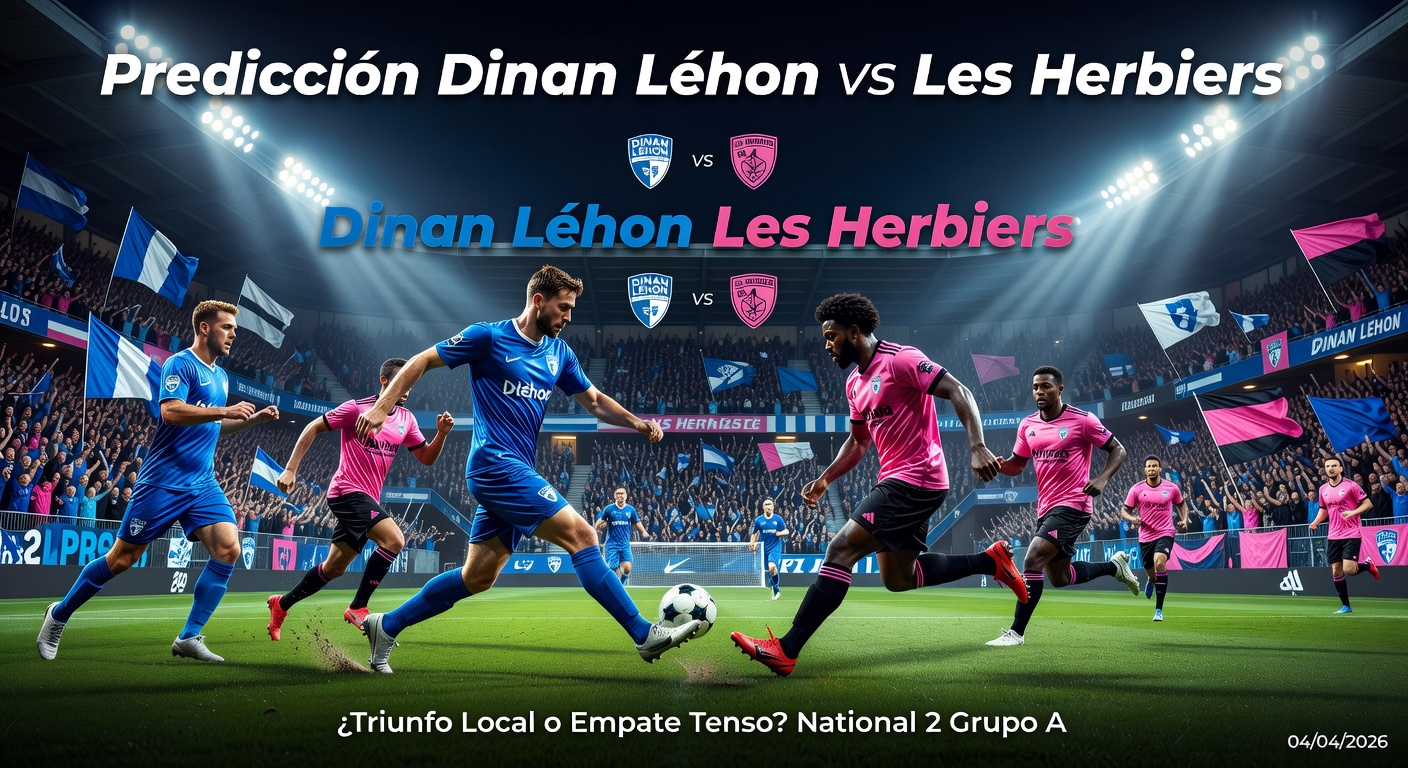 Dinan Léhon vs Les Herbiers Pronóstico / Prediction