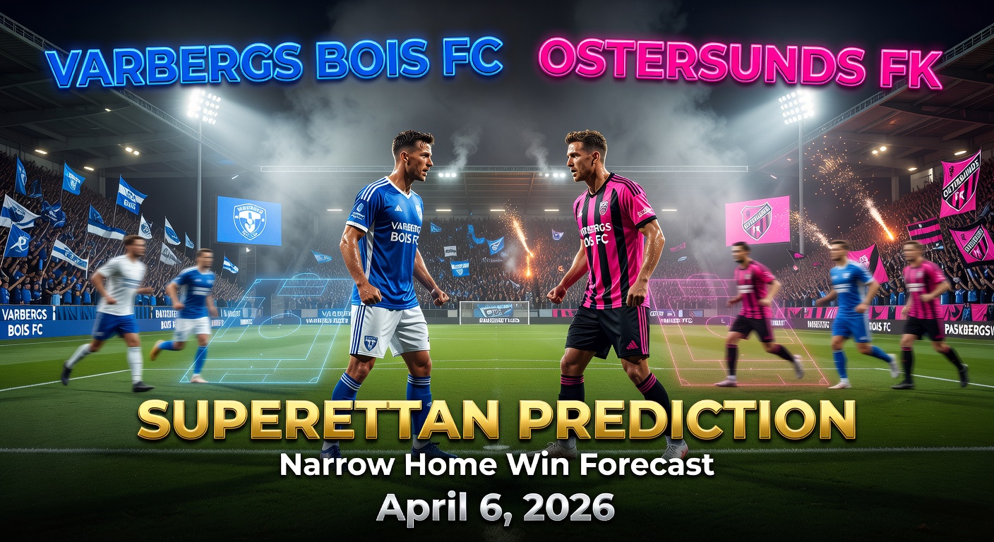 Varbergs BoIS FC vs Ostersunds FK Pronóstico / Prediction