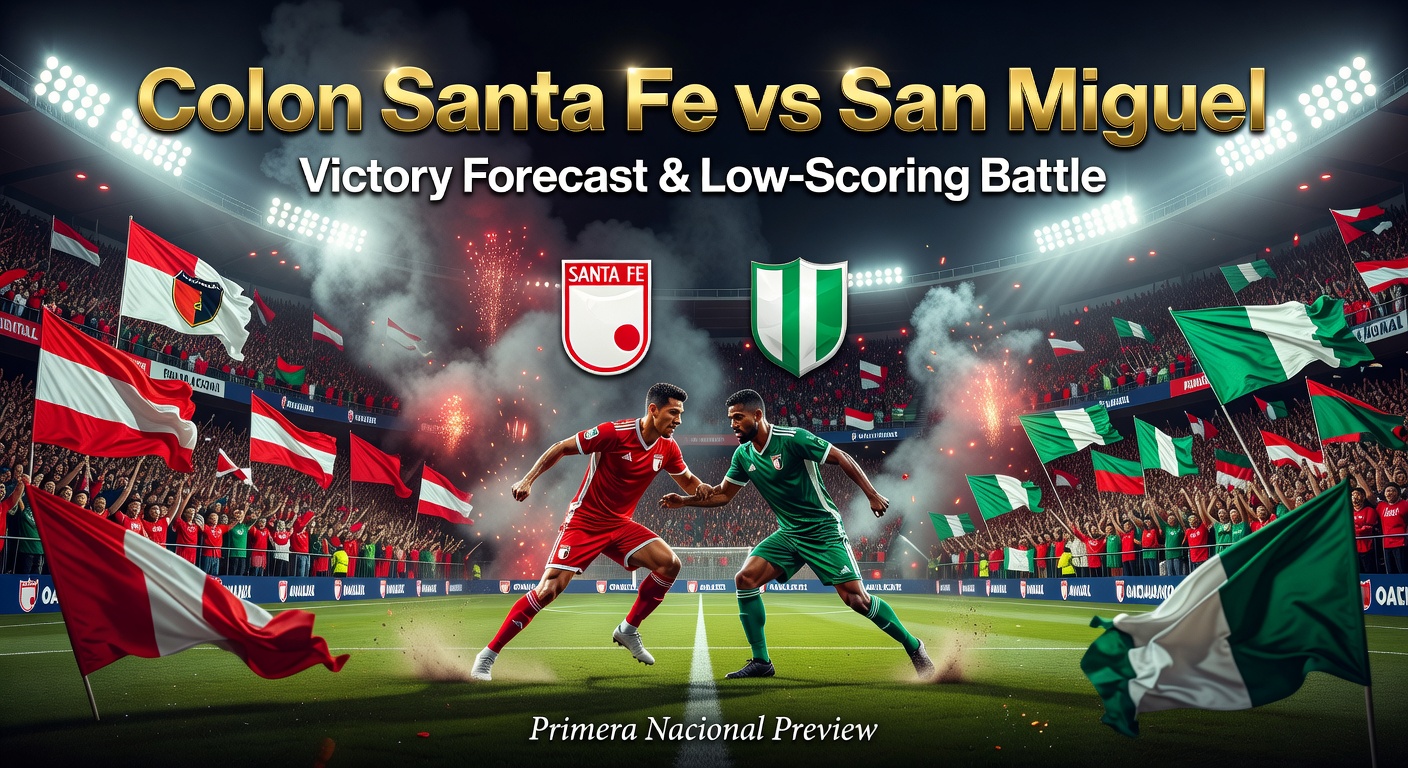 Colon Santa Fe vs San Miguel Pronóstico / Prediction