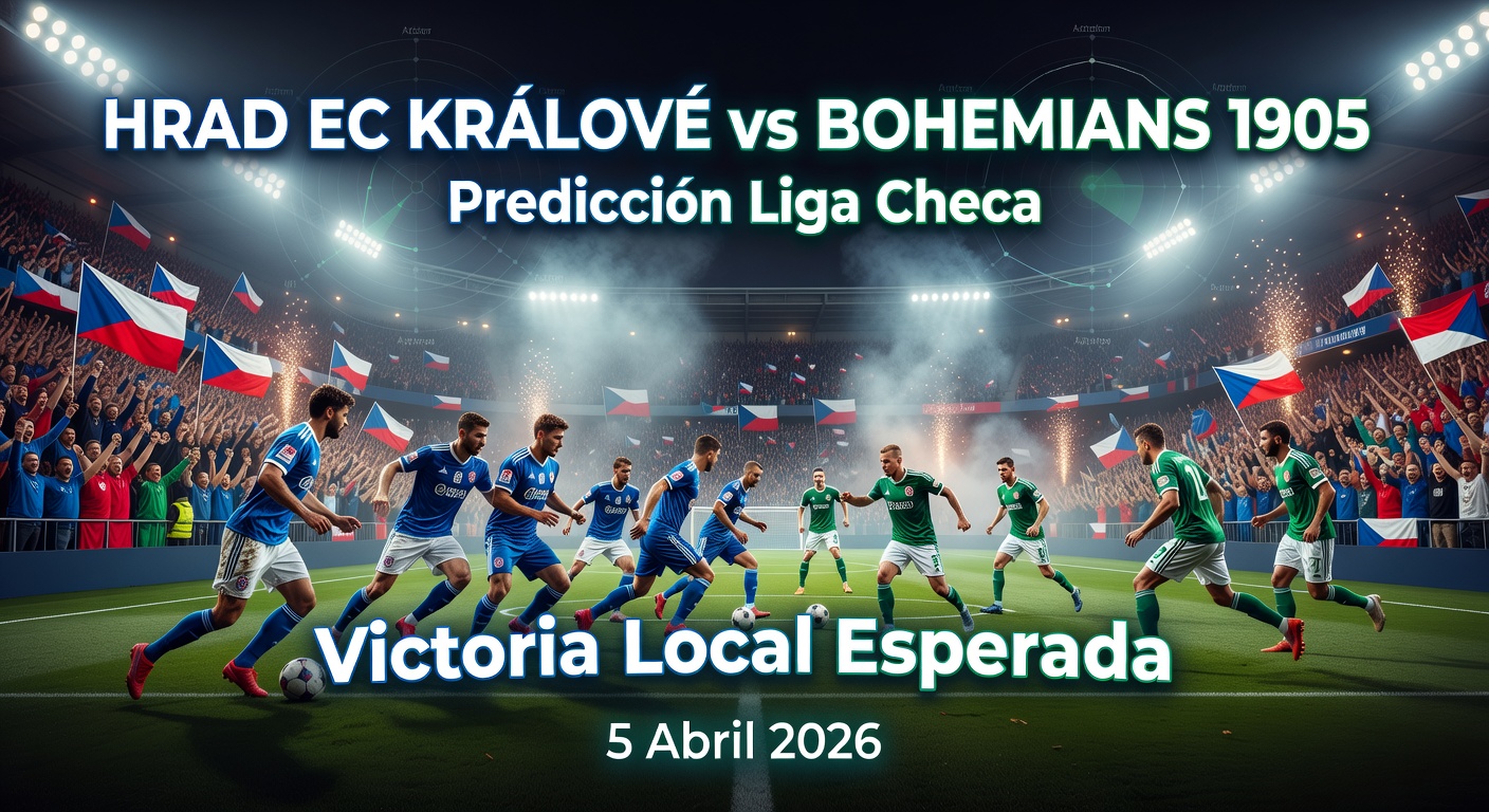 Hradec Králové vs Bohemians 1905 Pronóstico / Prediction