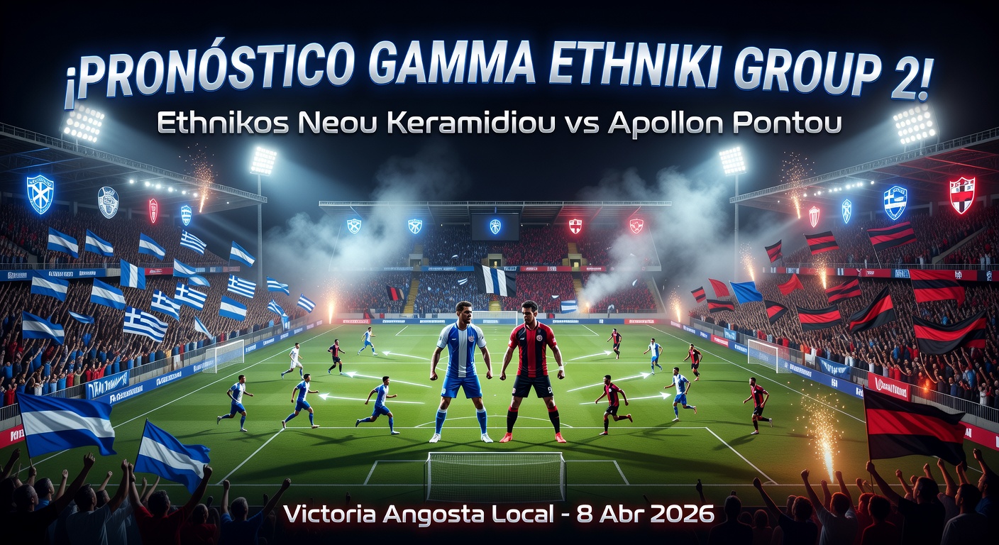 Ethnikos Neou Keramidiou vs Apollon Pontou Pronóstico / Prediction