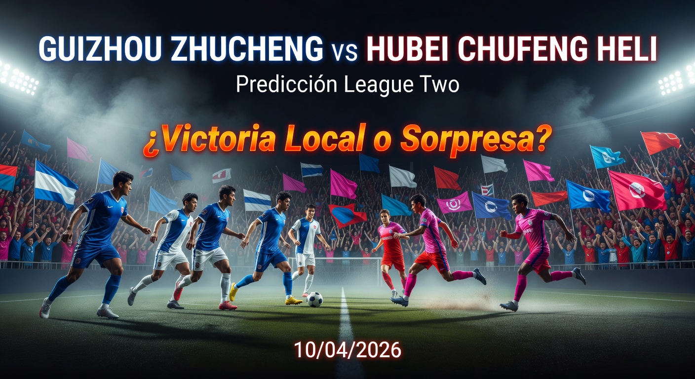 Guizhou Zhucheng vs Hubei Chufeng Heli Pronóstico / Prediction