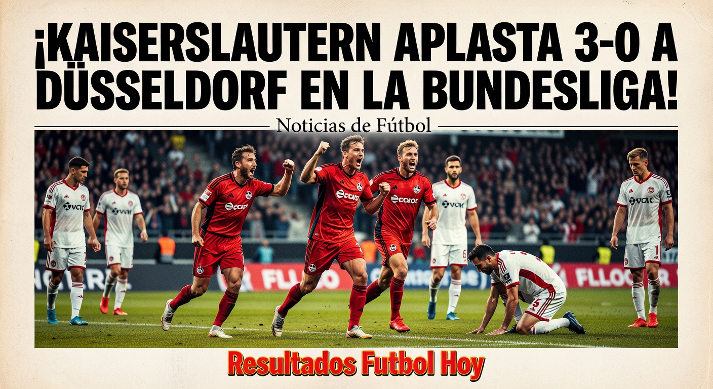 Kaiserslautern 3-0 Fortuna Dusseldorf (2. Bundesliga)