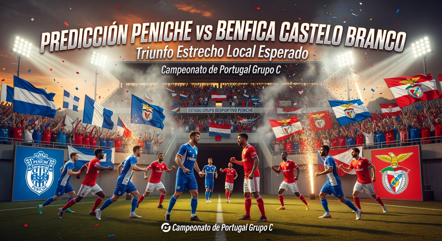 Peniche vs Benfica Castelo Branco Pronóstico / Prediction