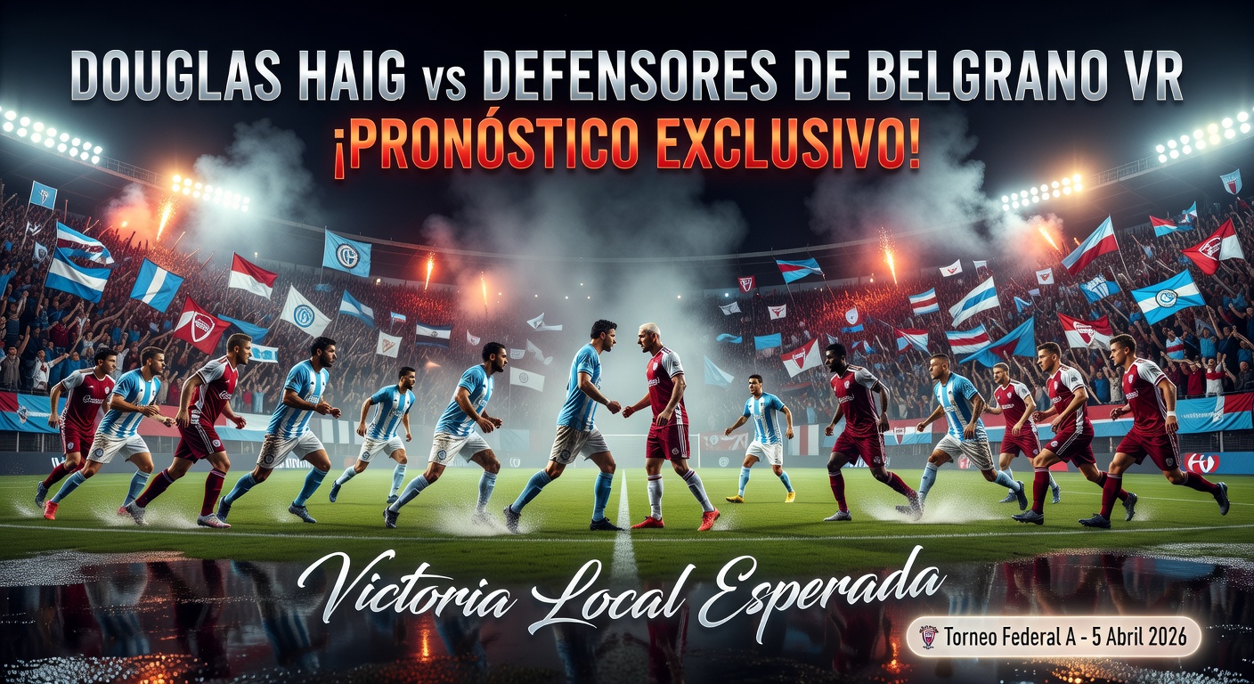 Douglas Haig vs Defensores de Belgrano VR Pronóstico / Prediction