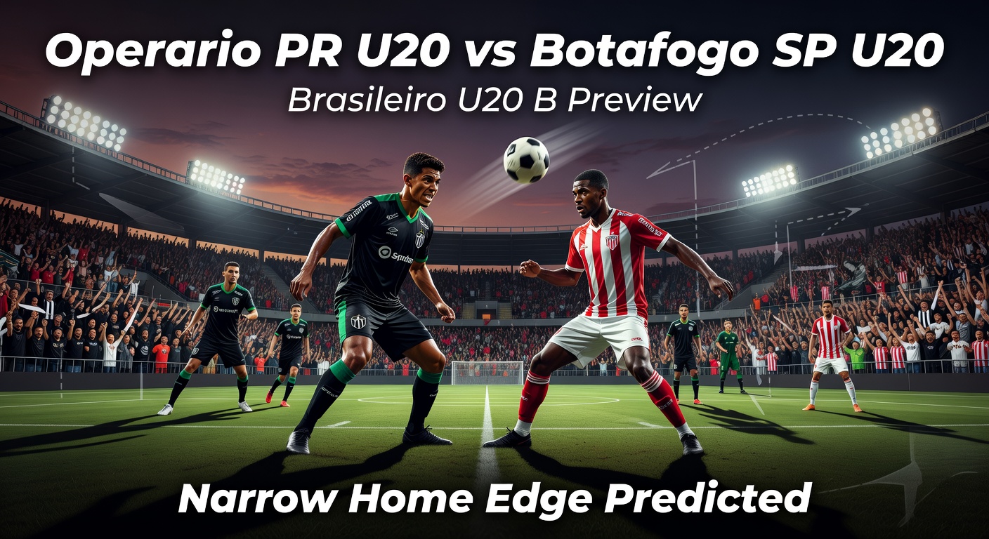 Operário PR U20 vs Botafogo SP U20 Pronóstico / Prediction