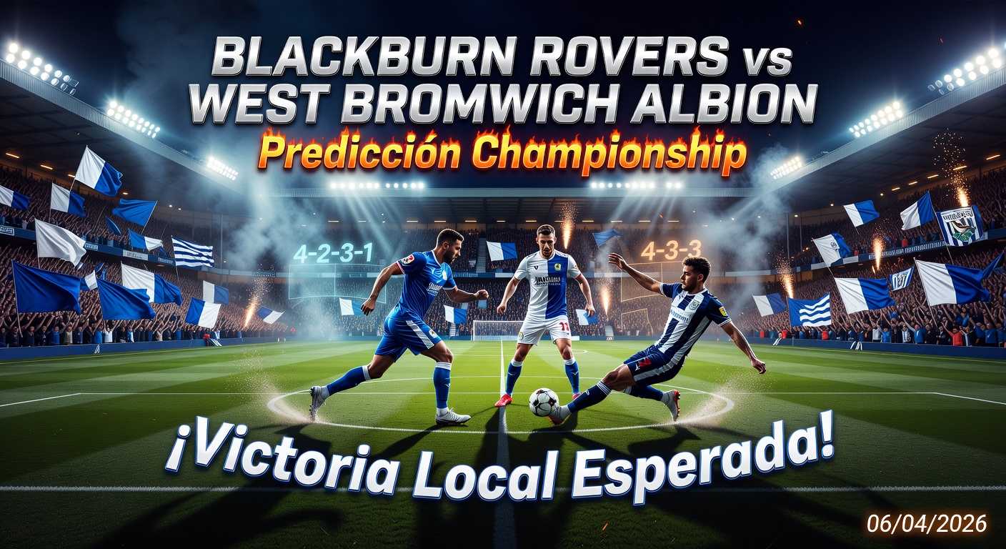 Blackburn vs West Brom Pronóstico / Prediction