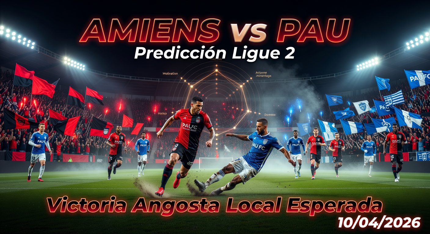 Amiens vs PAU Pronóstico / Prediction