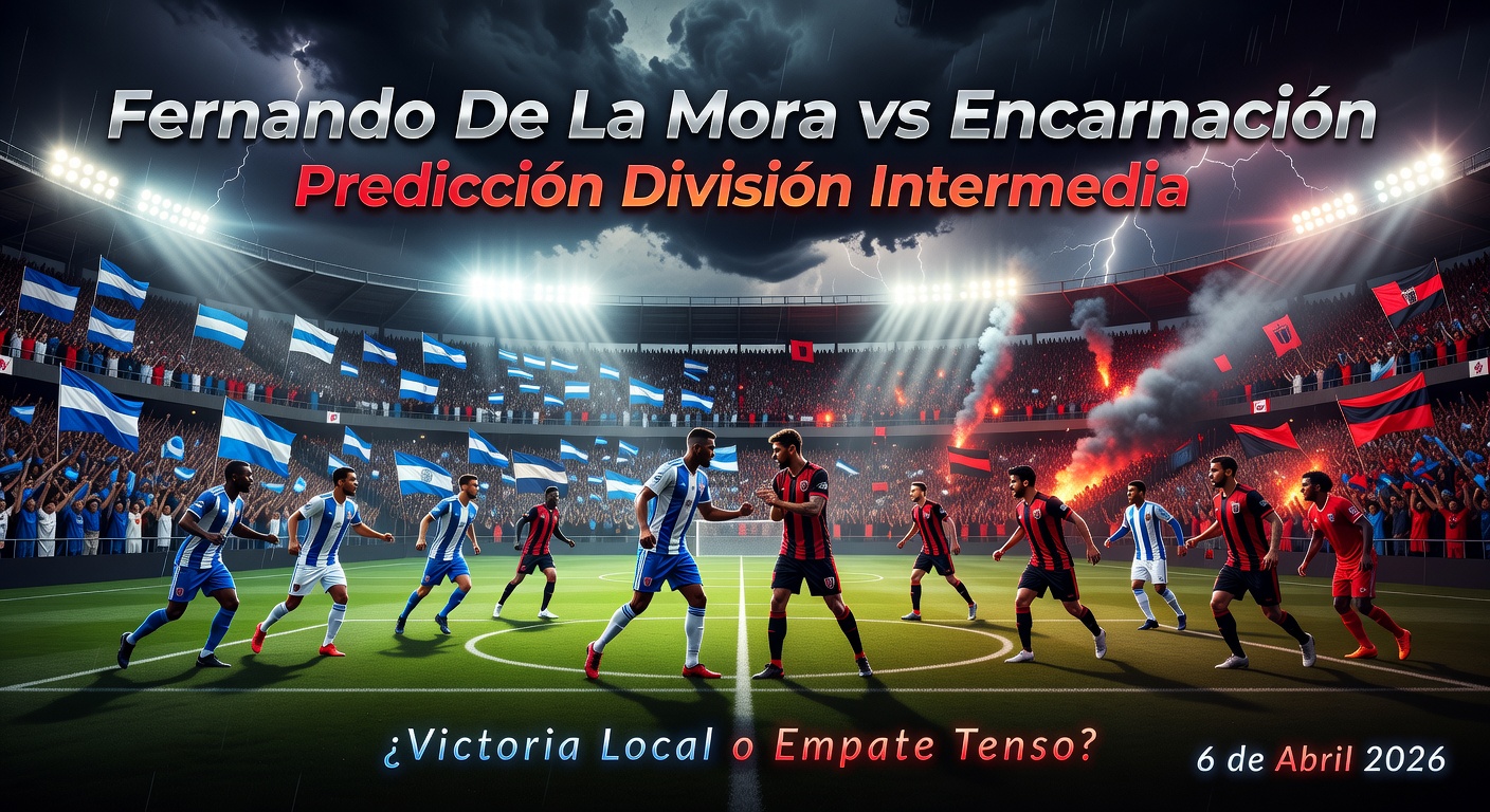 Fernando De La Mora vs Encarnación Pronóstico / Prediction