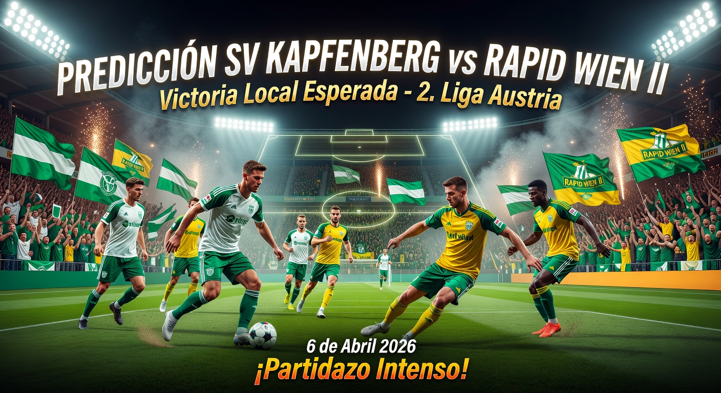 SV Kapfenberg vs Rapid Wien II Pronóstico / Prediction