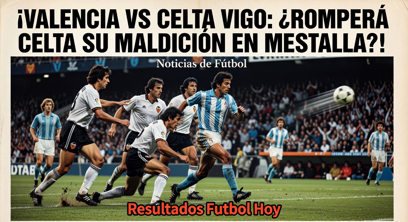 Valencia vs Celta Vigo La Liga encounter (BBC Sport)