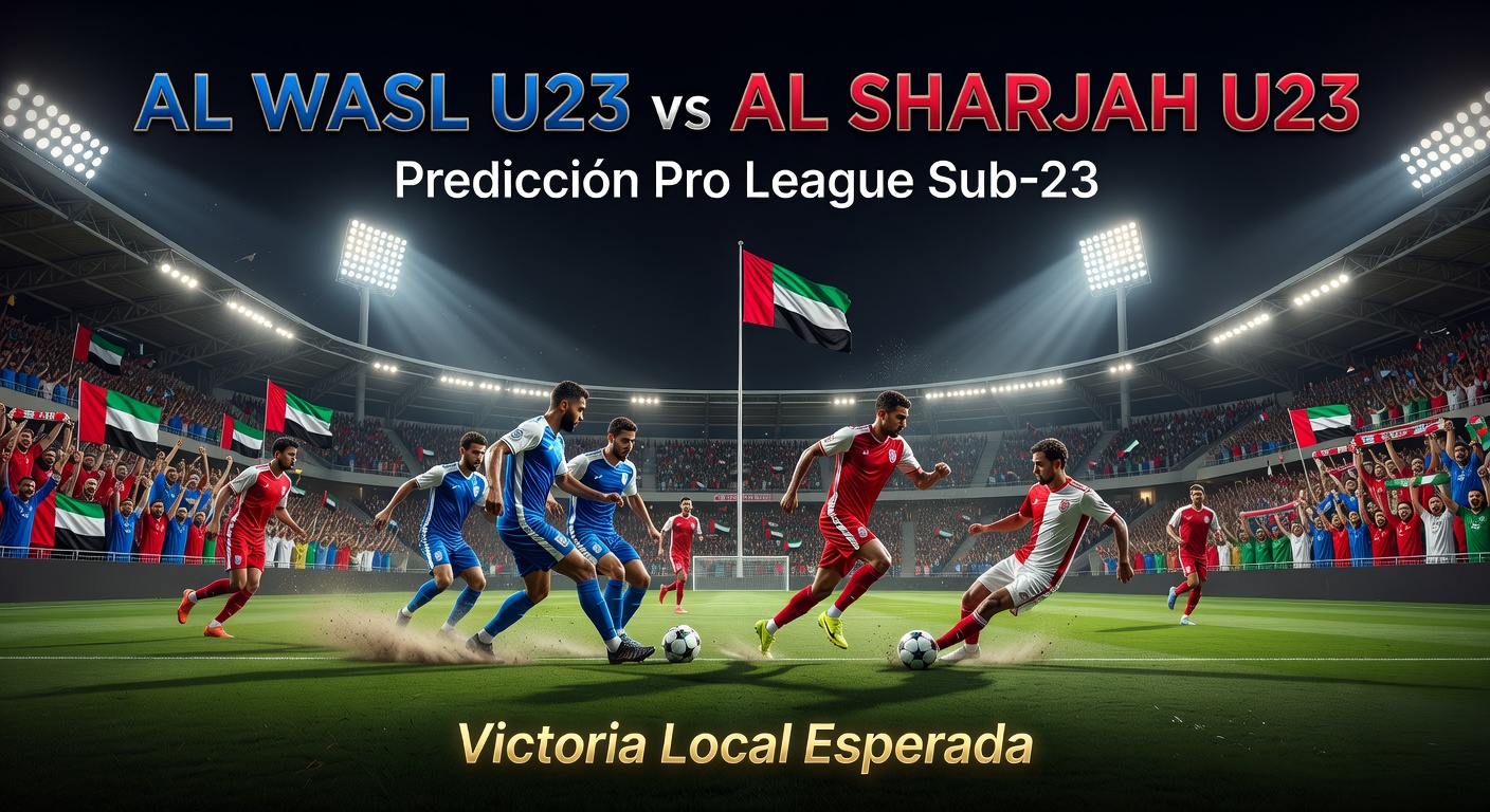 Al Wasl U23 vs Al Sharjah U23 Pronóstico / Prediction