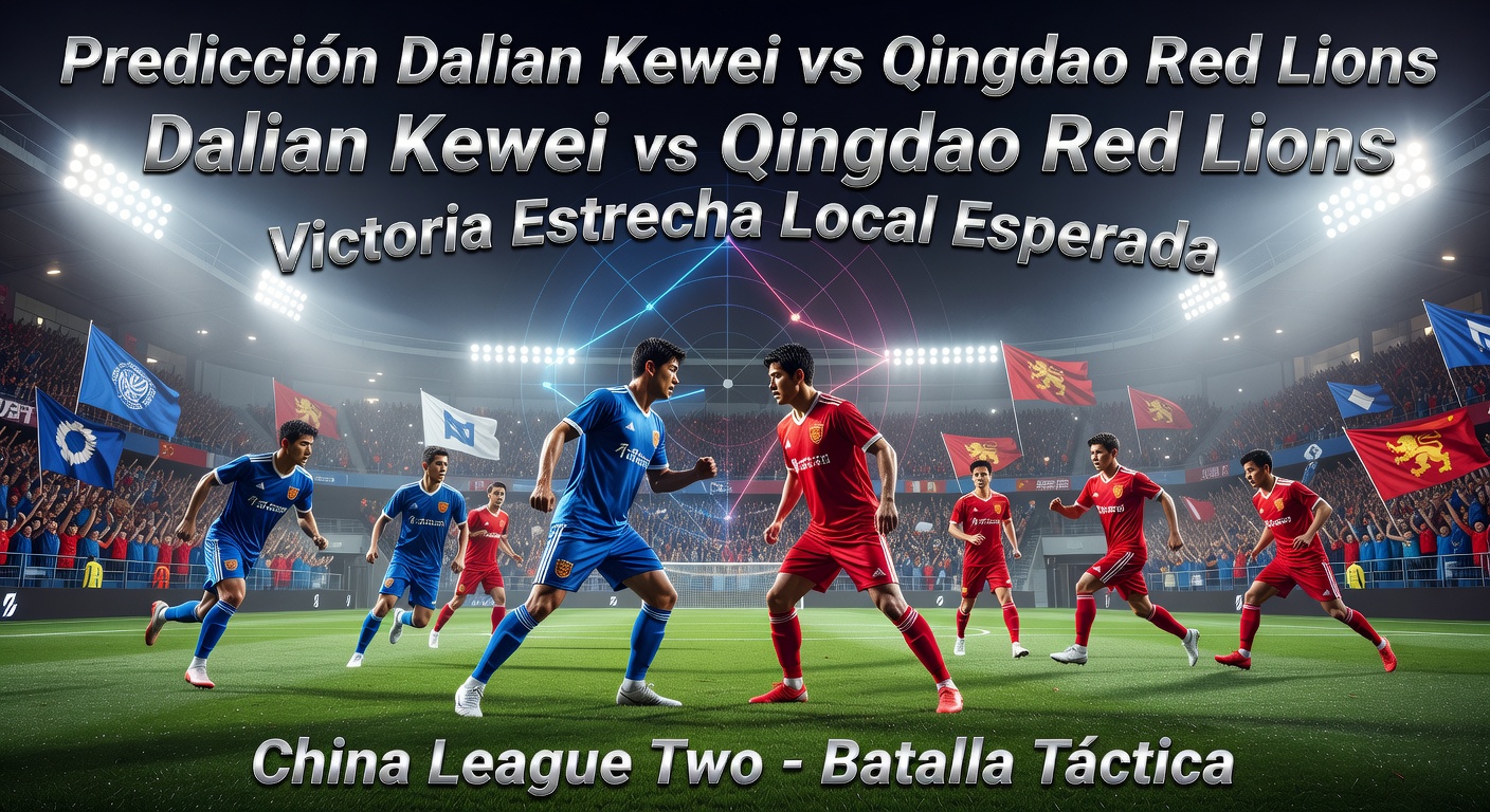 Dalian Kewei vs Qingdao Red Lions Pronóstico / Prediction