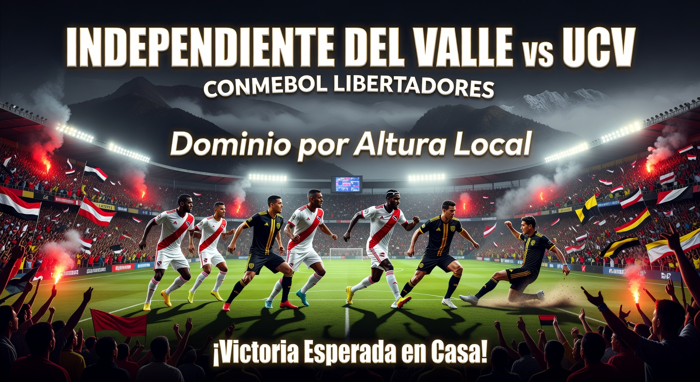 Independiente del Valle vs UCV Pronóstico / Prediction