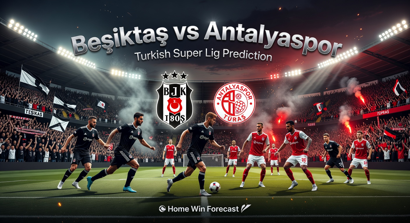 Beşiktaş vs Antalyaspor Pronóstico / Prediction