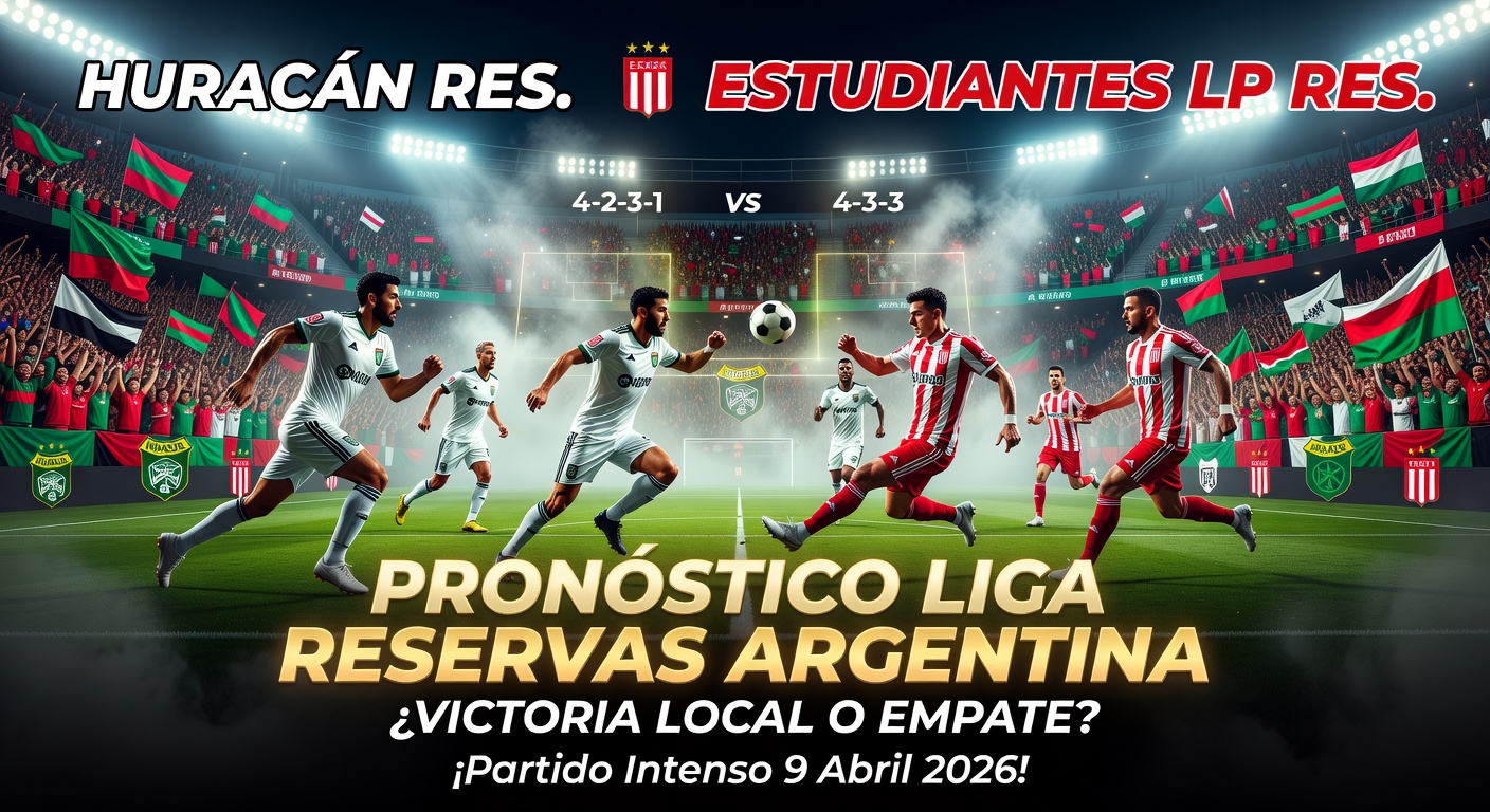 Huracán Res. vs Estudiantes La Plata Res Pronóstico / Prediction