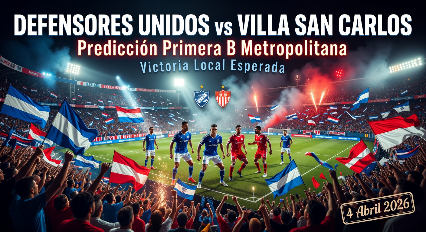 Defensores Unidos vs Villa San Carlos Pronóstico / Prediction