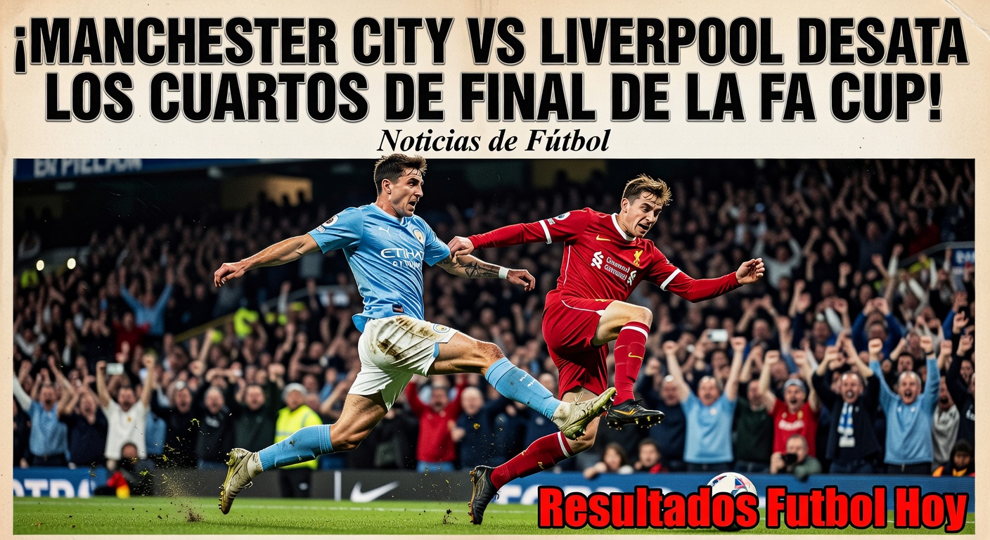 Manchester City v Liverpool kicks off FA Cup quarter-finals