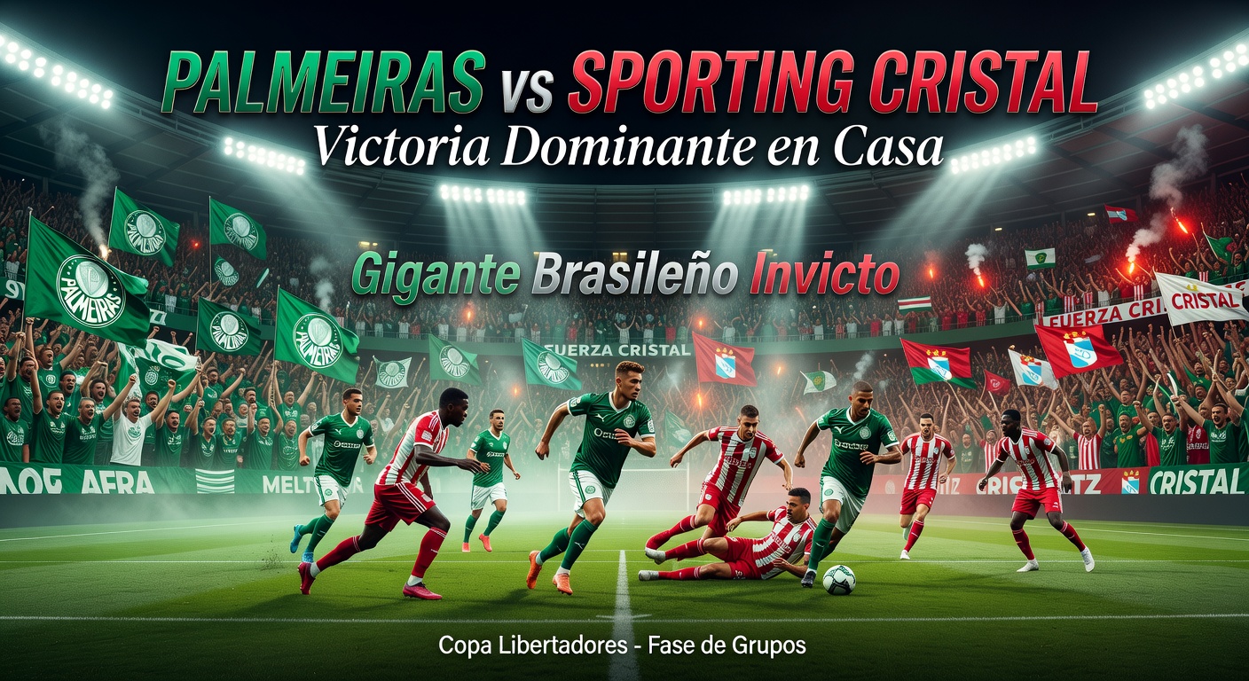 Palmeiras vs Sporting Cristal Pronóstico / Prediction