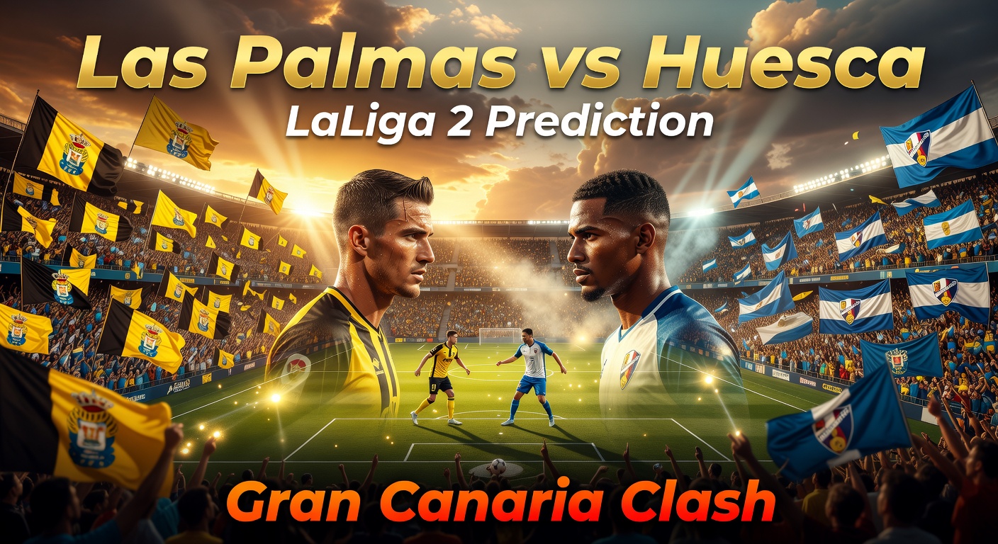 Las Palmas vs Huesca Pronóstico / Prediction