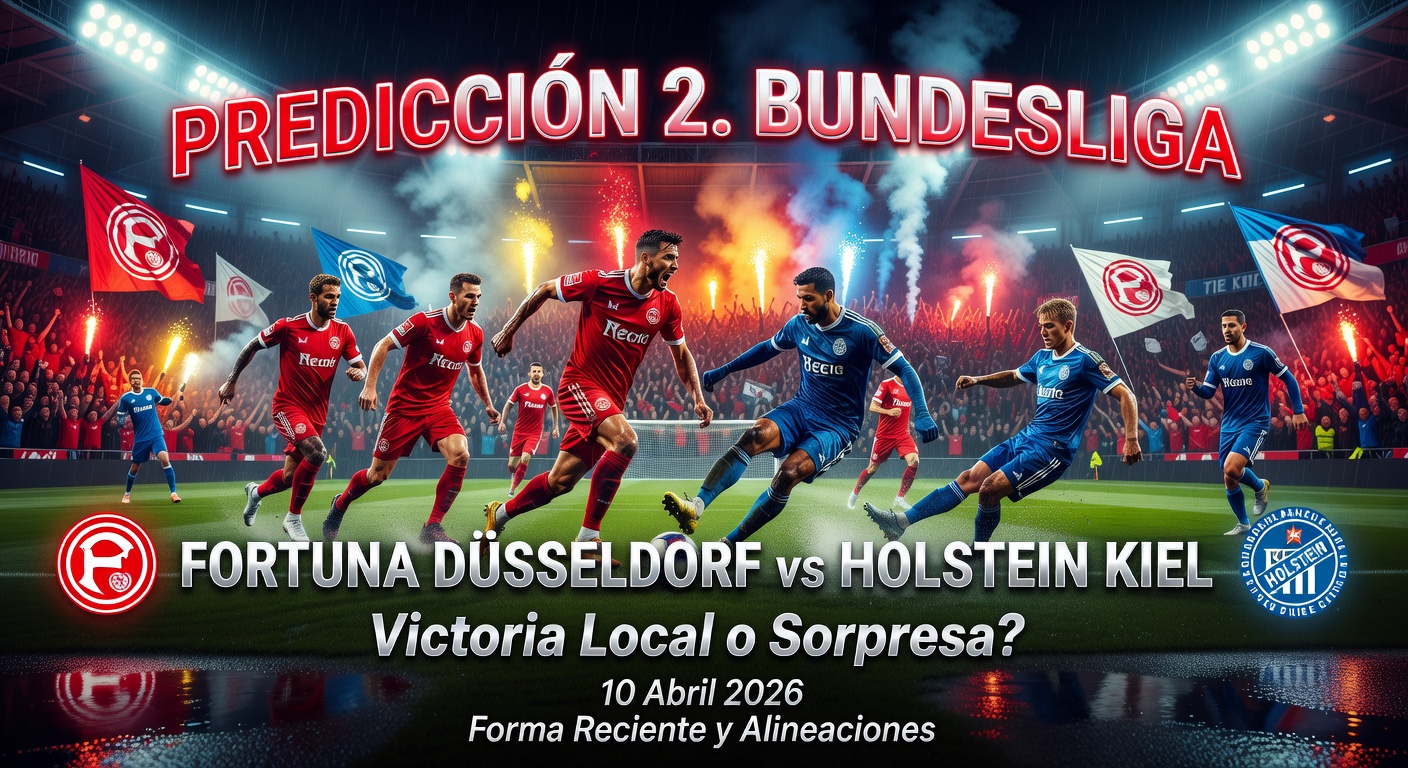 Fortuna Düsseldorf vs Holstein Kiel Pronóstico / Prediction