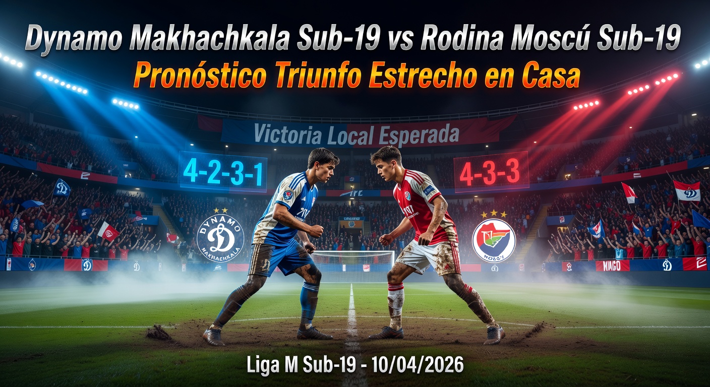Dynamo Makhachkala U19 vs Rodina Moscow U19 Pronóstico / Prediction