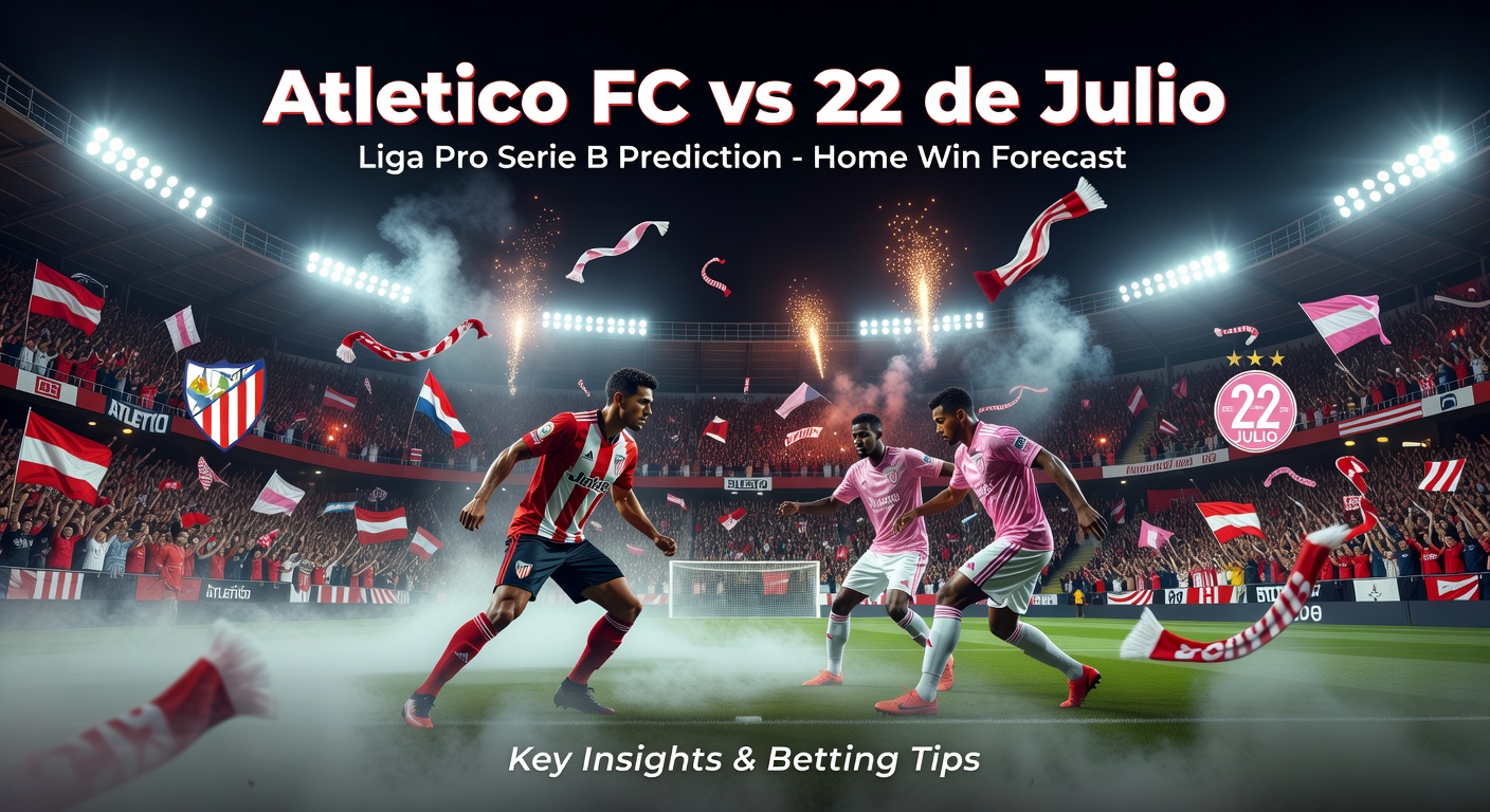 Atletico FC vs 22 de Julio Pronóstico / Prediction