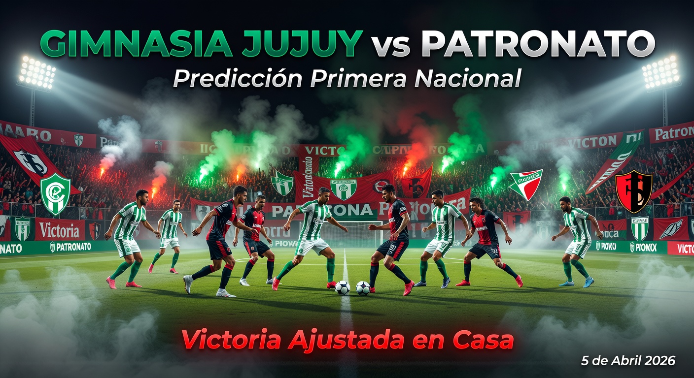 Gimnasia Jujuy vs Patronato Pronóstico / Prediction