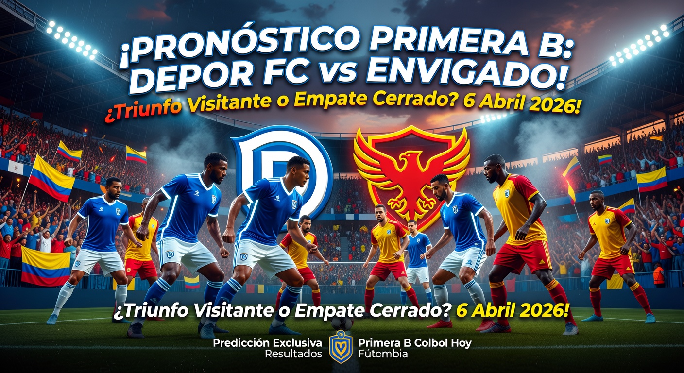 Depor FC vs Envigado Pronóstico / Prediction