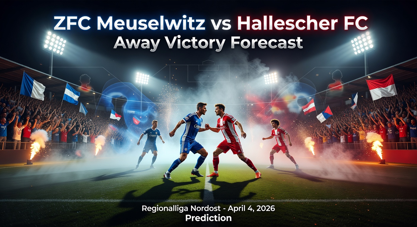 ZFC Meuselwitz vs Hallescher FC Pronóstico / Prediction