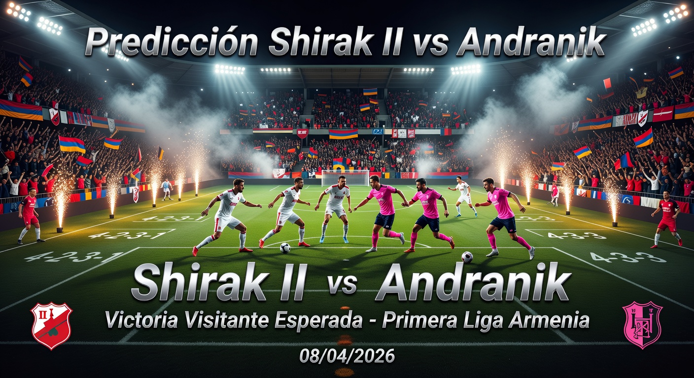Shirak II vs Andranik Pronóstico / Prediction