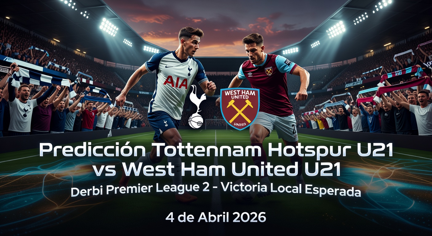 Tottenham Hotspur U21 vs West Ham United U21 Pronóstico / Prediction