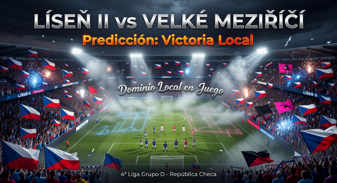 Líšeň II vs Velké Meziříčí Pronóstico / Prediction