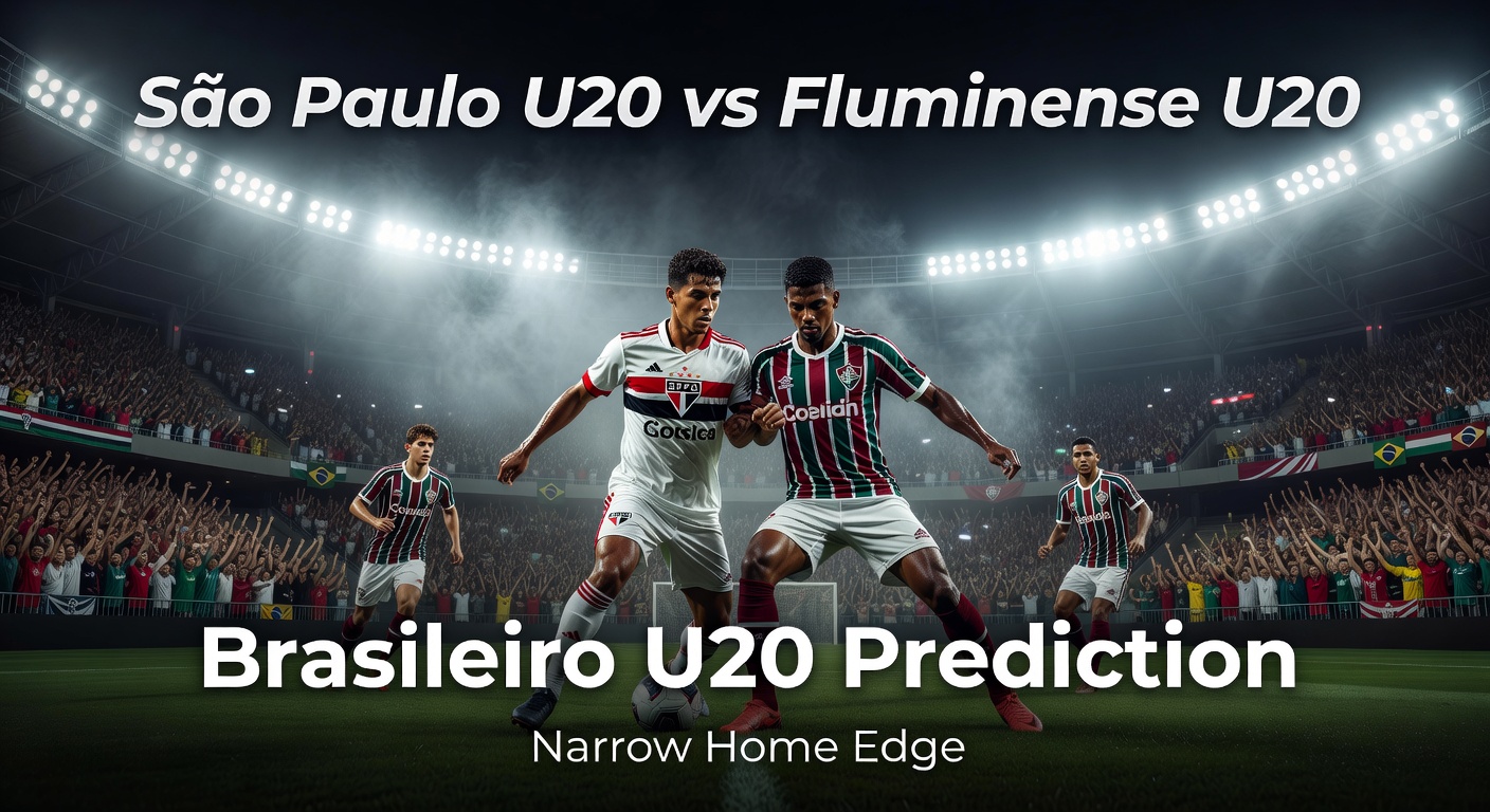 São Paulo U20 vs Fluminense U20 Pronóstico / Prediction
