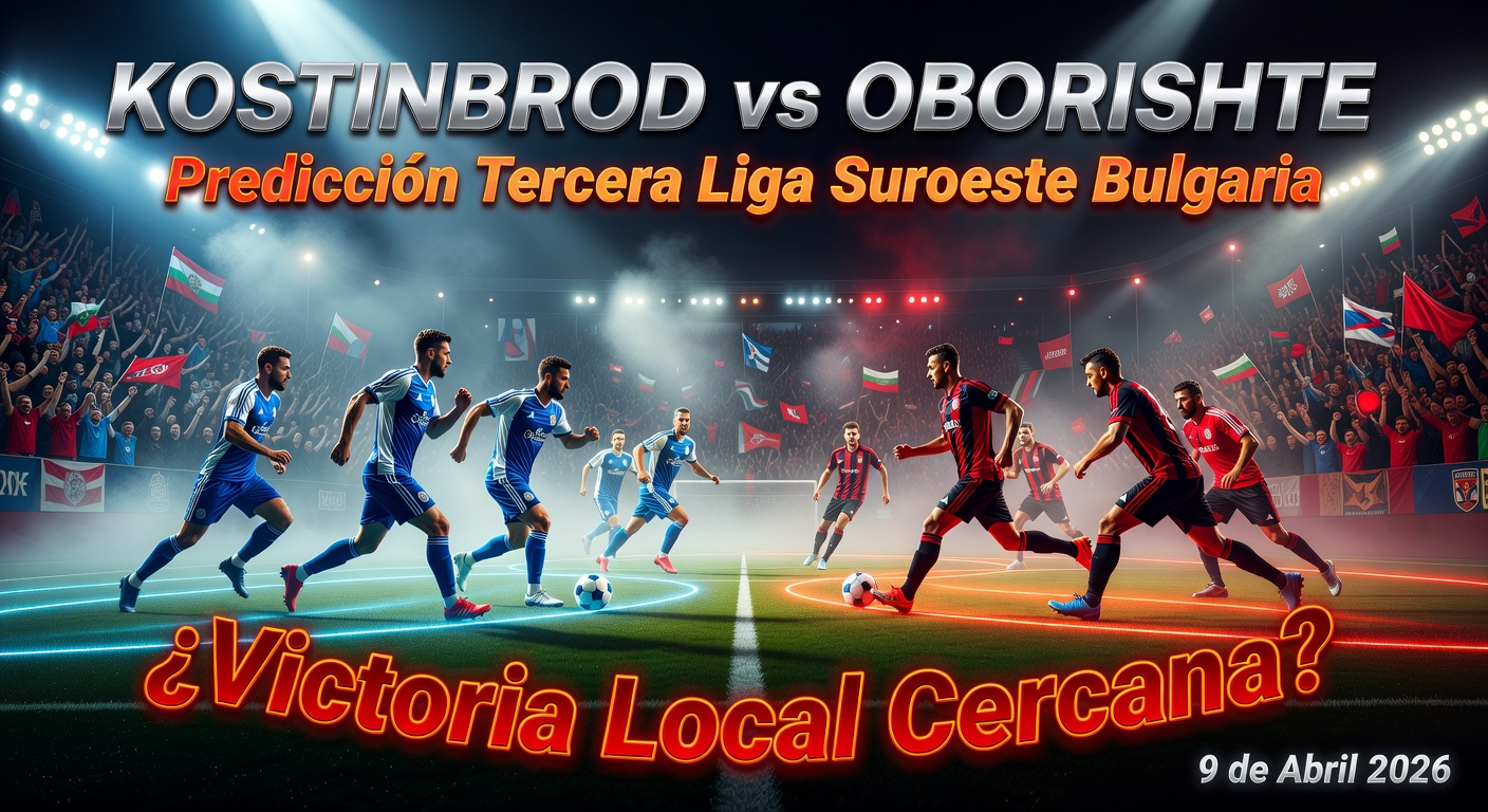 Kostinbrod vs Oborishte Pronóstico / Prediction
