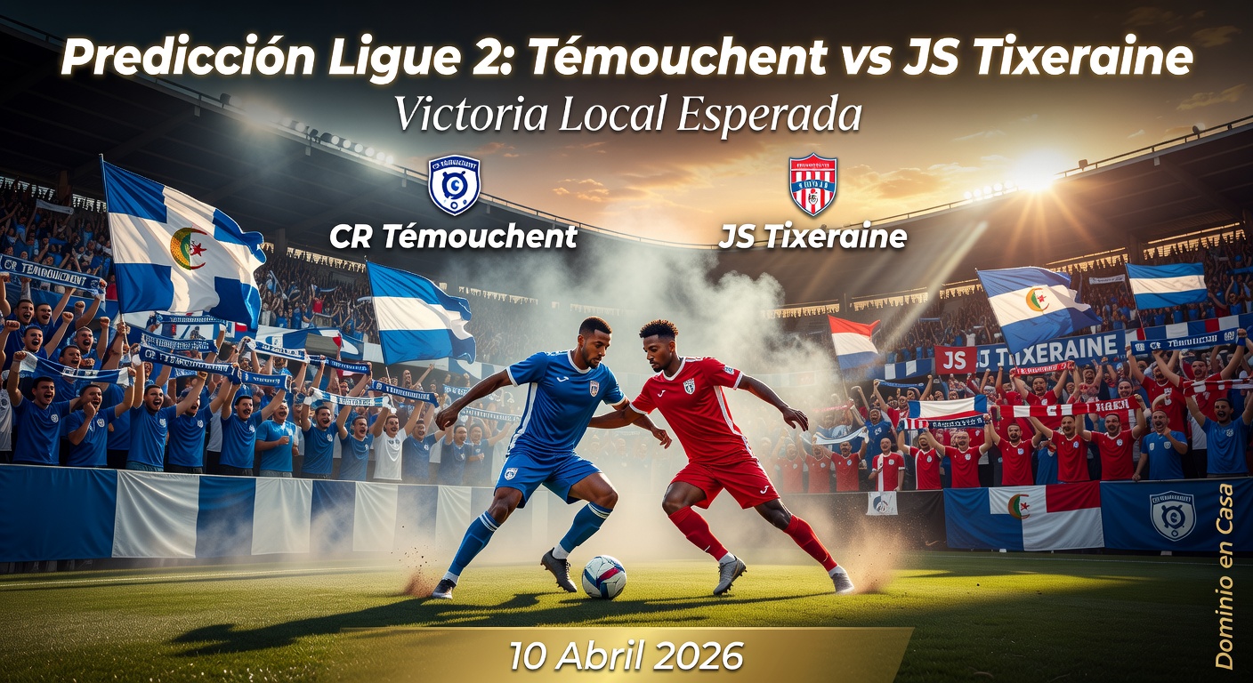 Témouchent vs JS Tixeraine Pronóstico / Prediction