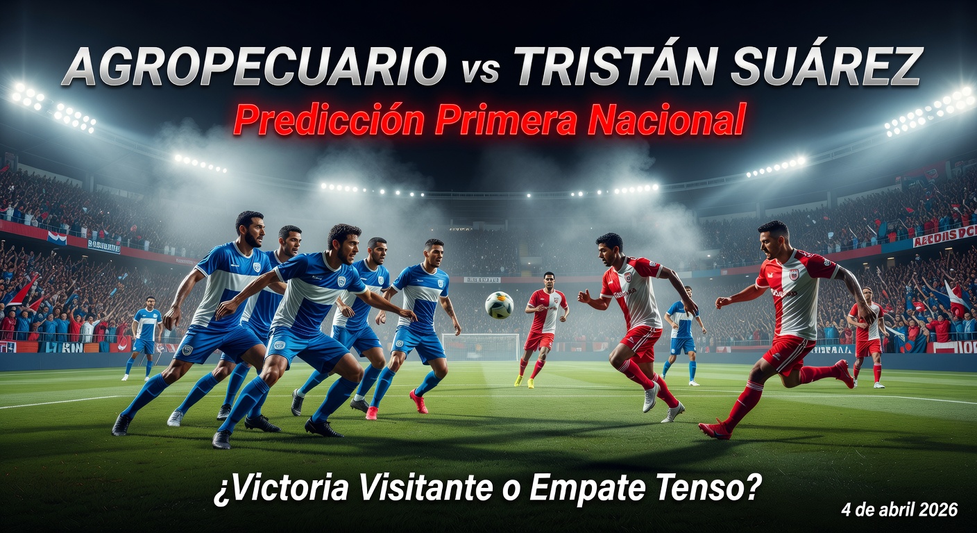 Agropecuario vs Tristan Suarez Pronóstico / Prediction
