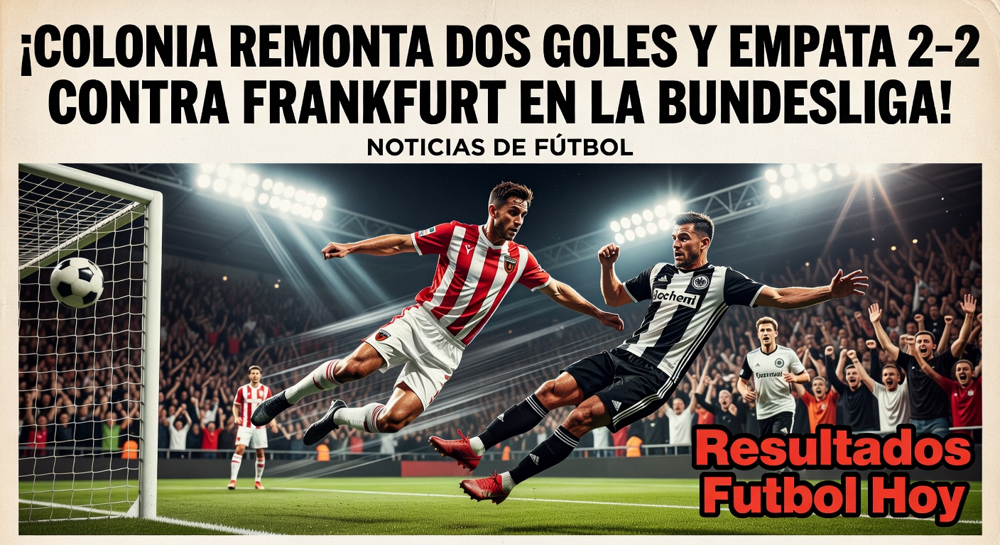 Eintracht Frankfurt 2-2 Koln in Bundesliga thriller