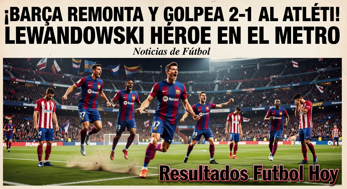 Barcelona Edge Atletico Madrid 2-1 in La Liga Thriller