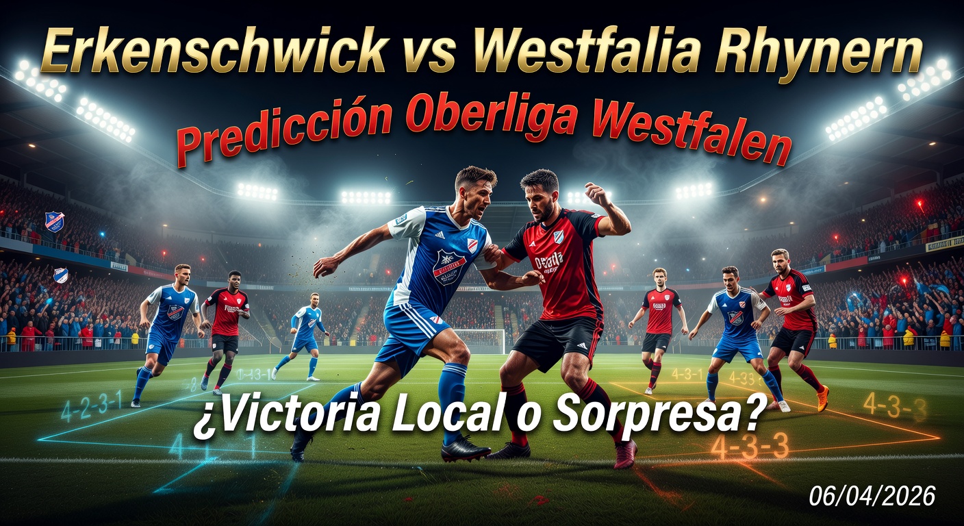 Erkenschwick vs Westfalia Rhynern Pronóstico / Prediction