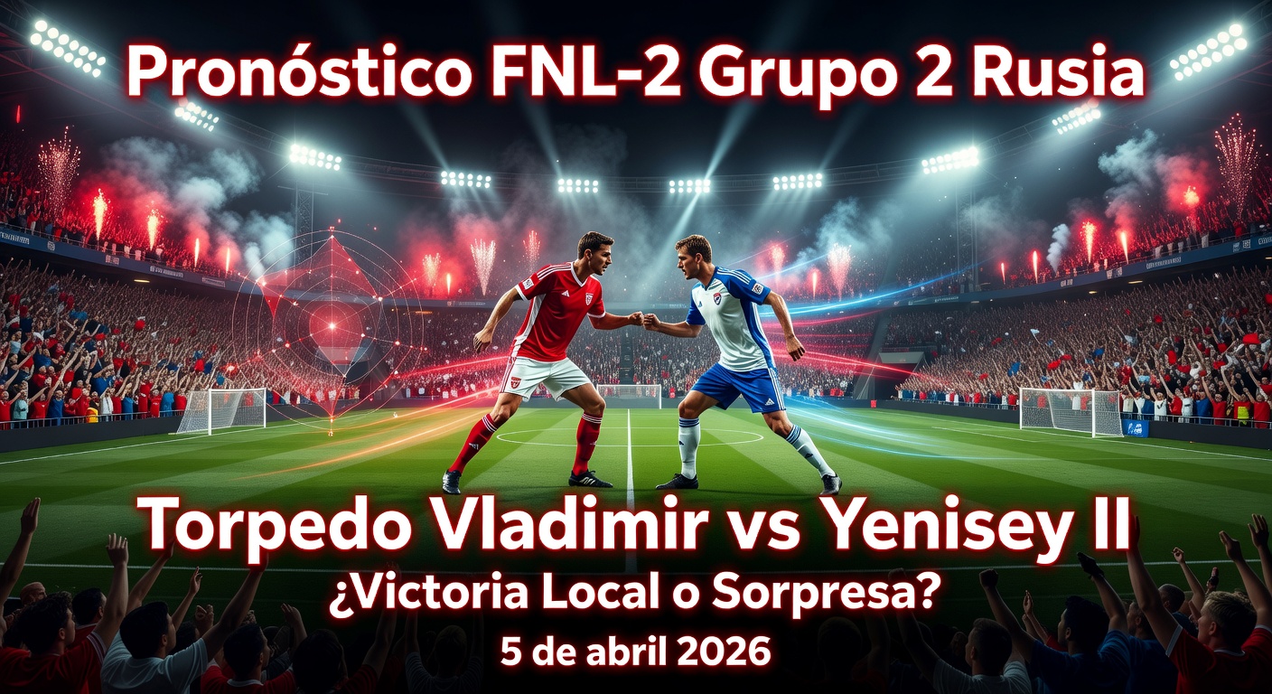 Torpedo Vladimir vs Yenisey II Pronóstico / Prediction