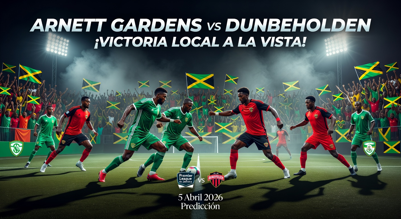 Arnett Gardens vs Dunbeholden Pronóstico / Prediction