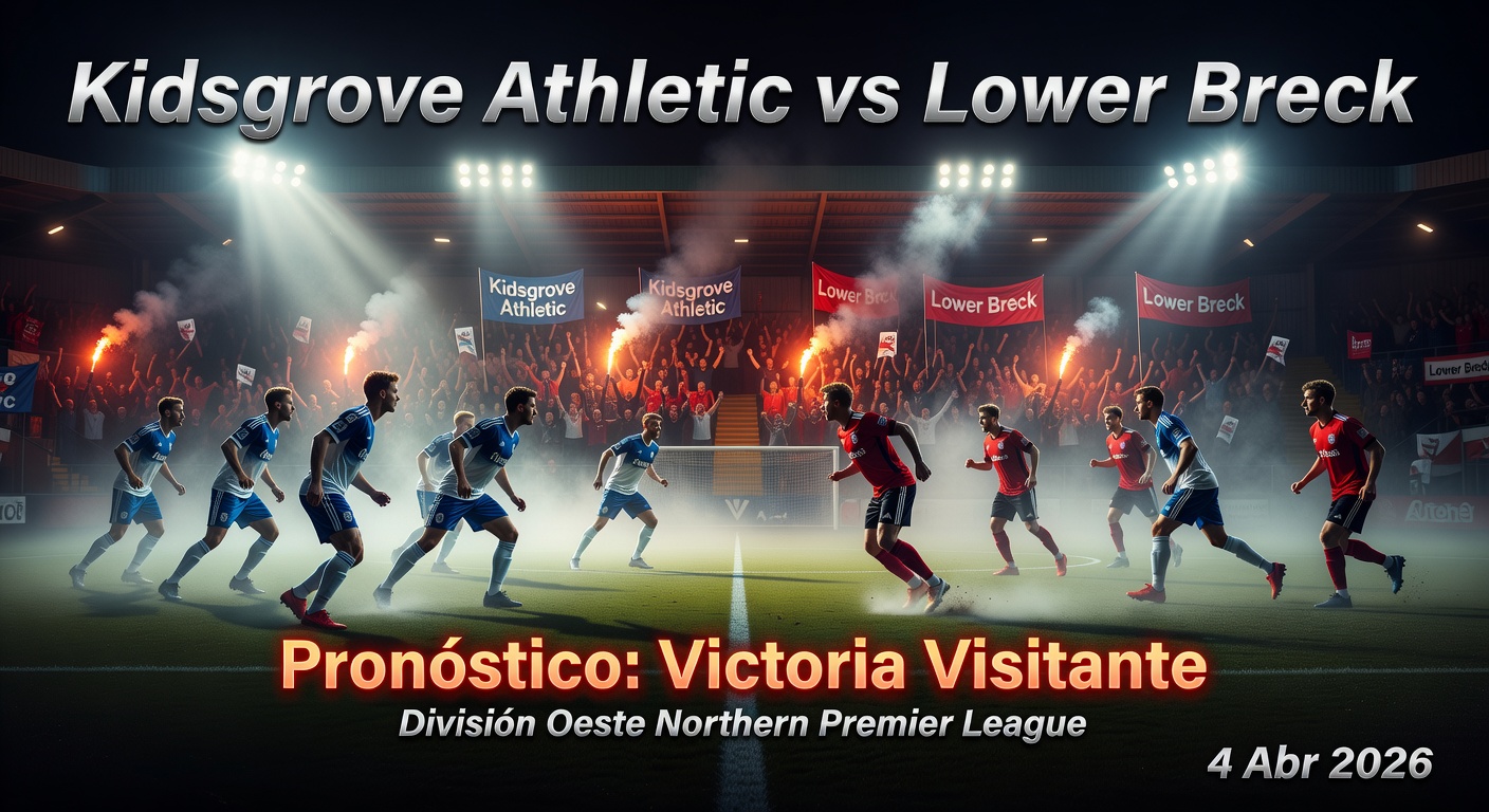 Kidsgrove Athletic vs Lower Breck Pronóstico / Prediction