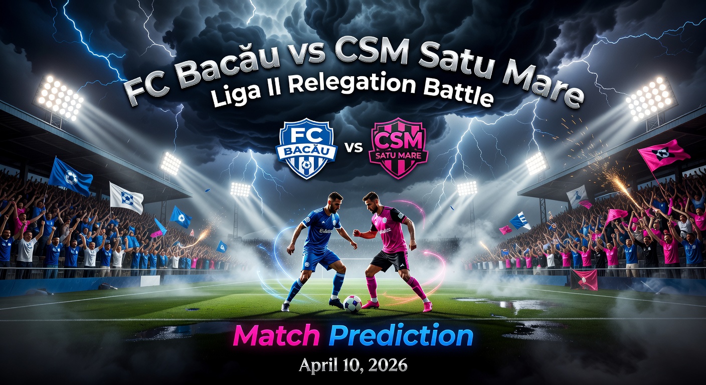 FC Bacau vs CSM Satu Mare Pronóstico / Prediction