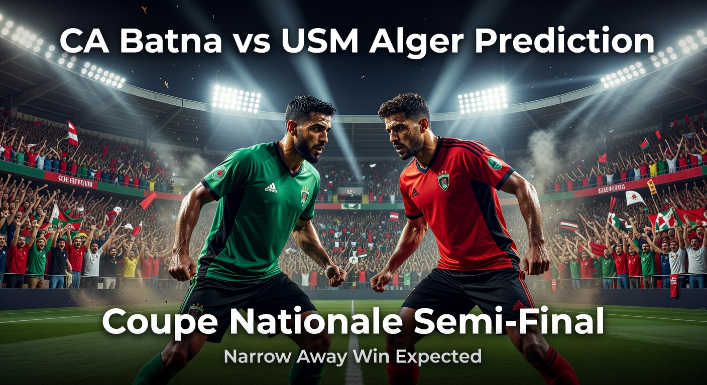 CA Batna vs USM Alger Pronóstico / Prediction