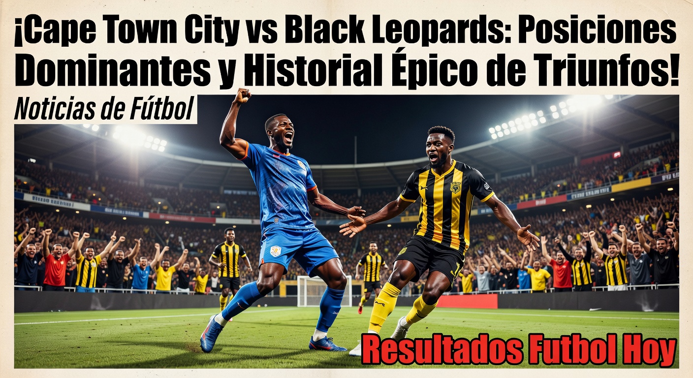 Cape Town City vs Black Leopards South African First Division (ESPN)